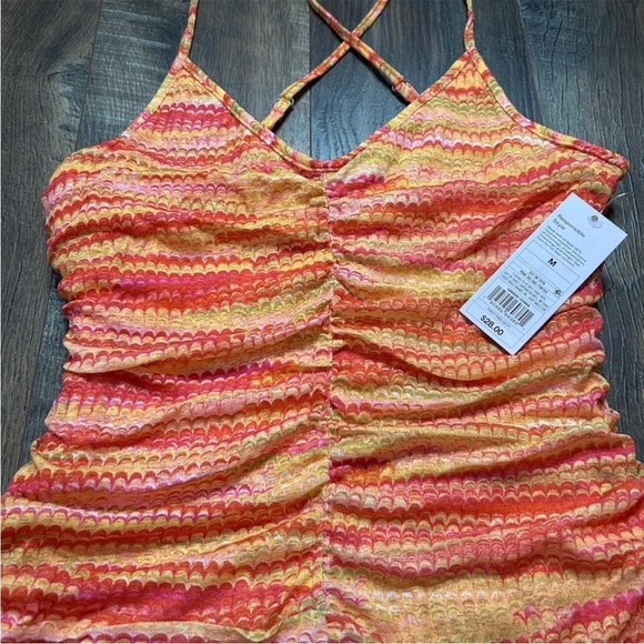 Women's Sleeveless Ruched Front Tiered Dress - Wild Fable - Picture 6 of 9